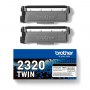 Brother TN | 2320 TWIN | Black | Toner cartridge | 2600 pages - 4